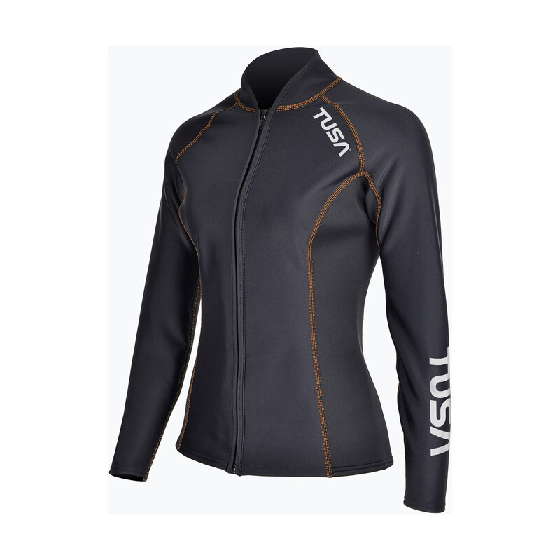 Dámské plavecké triko Longsleeve TUSA Rashguard Thermal black