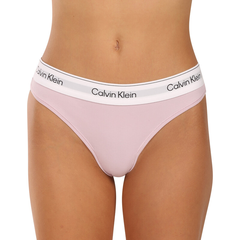 Dámské kalhotky brazilky Calvin Klein modré (QF8522-YTM)