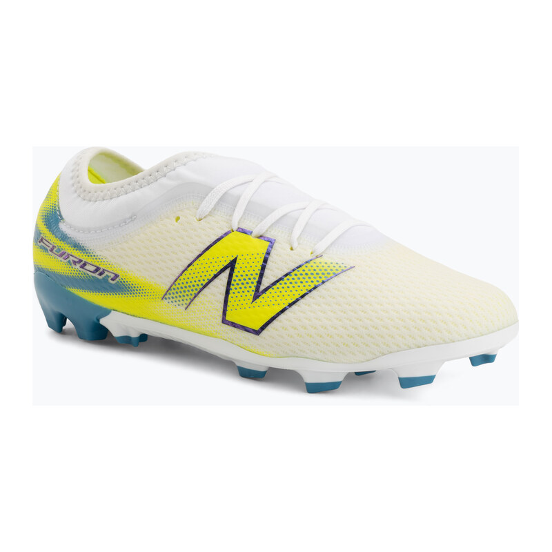 Dětské kopačáky New Balance Furon Team V9 FG white/alkaline