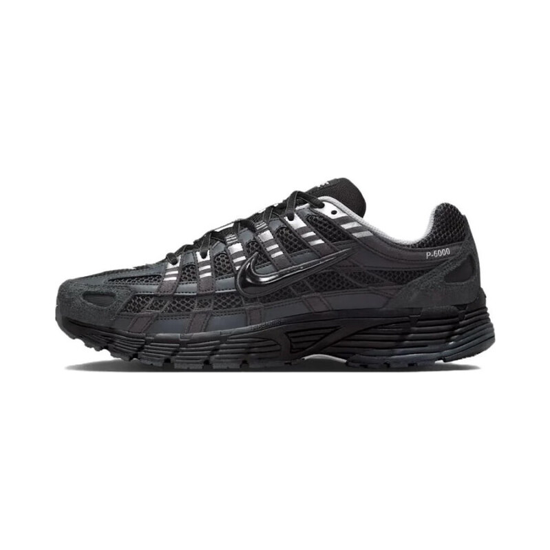 Nike P-6000 Suede Anthracite Metallic Silver