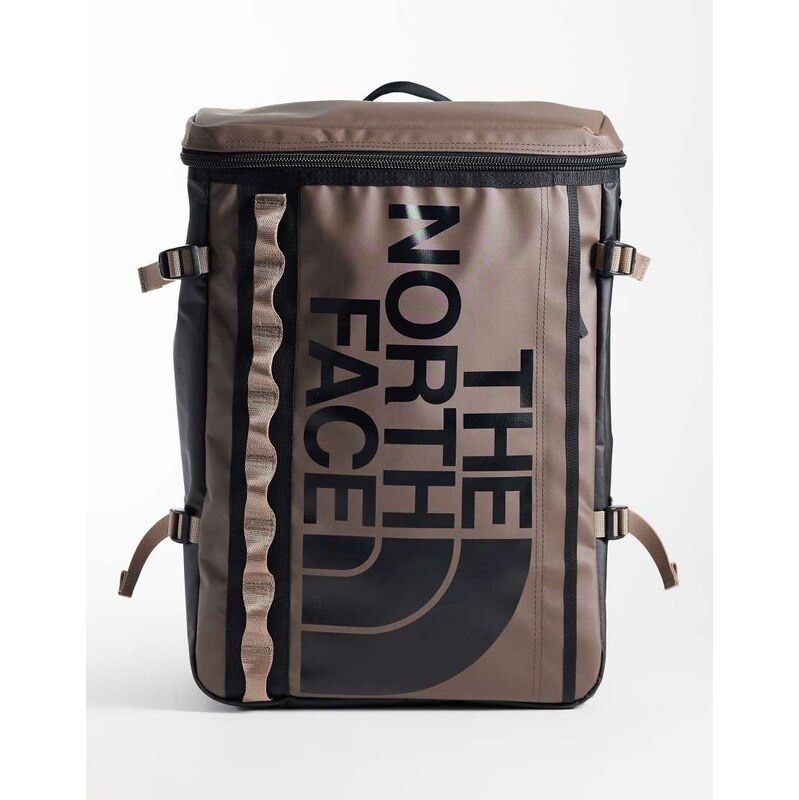 The North Face Base Camp fuse box backpack in brown-Black