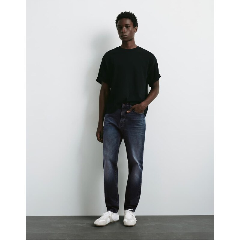 Pull&Bear Slim fit jeans in lavender blue