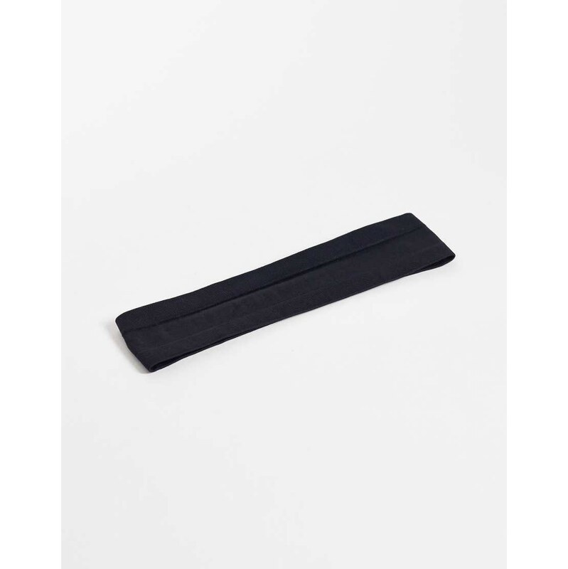4505 seamless mesh running headband in black