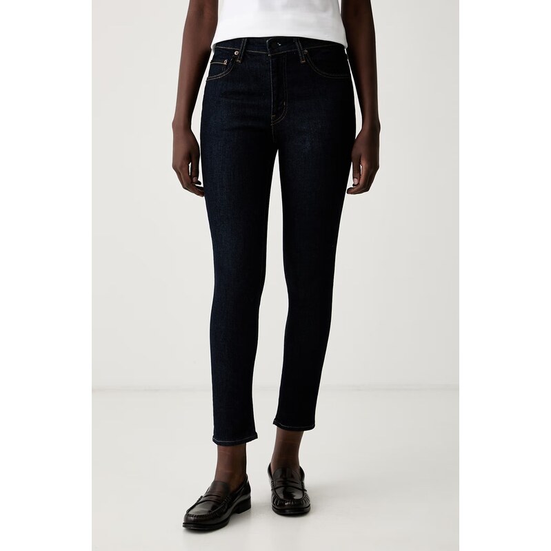 Levis skinny džíny dámské 721 HIGH RISE SKINNY