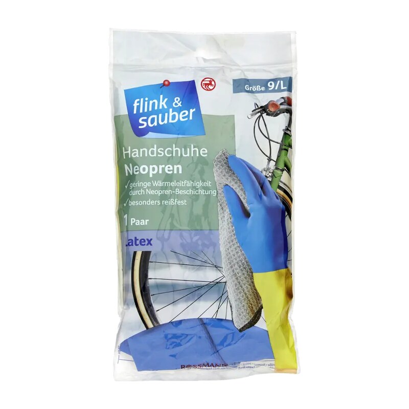 flink & sauber Rukavice neoprenové vel. L