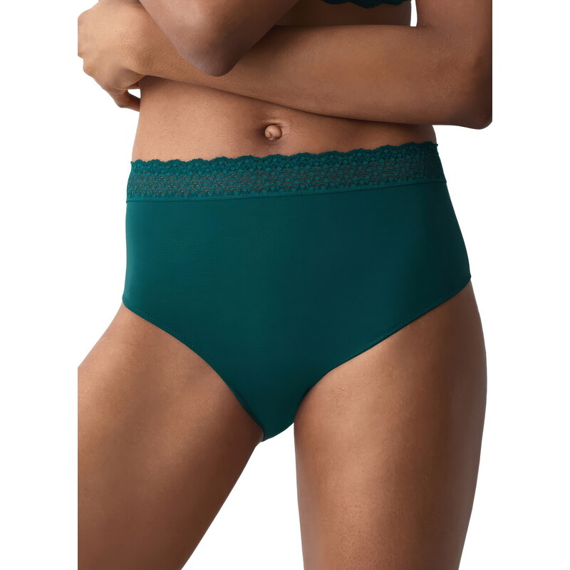 Triumph dámské kalhotky Feel of Modal Midi TEAL GREEN
