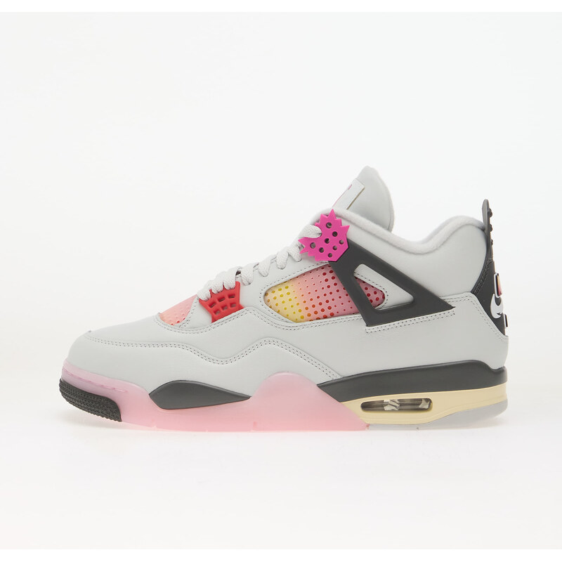 Nike Air Jordan 4 Retro Comic Off White/ Fire Pink-Anthracite