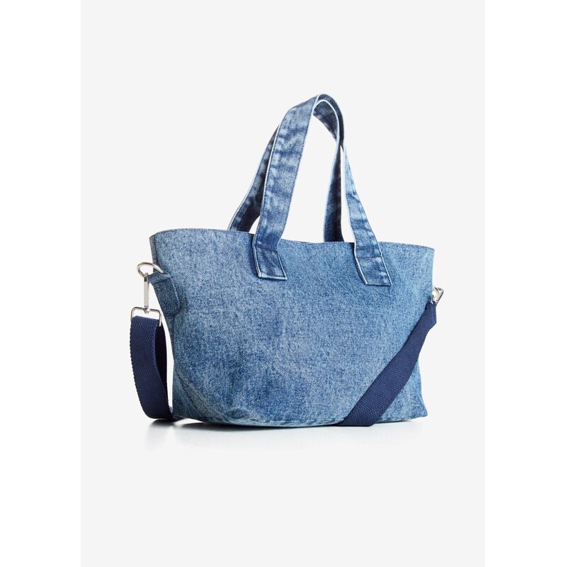 bonprix Kabelka z denimu modrá Žena