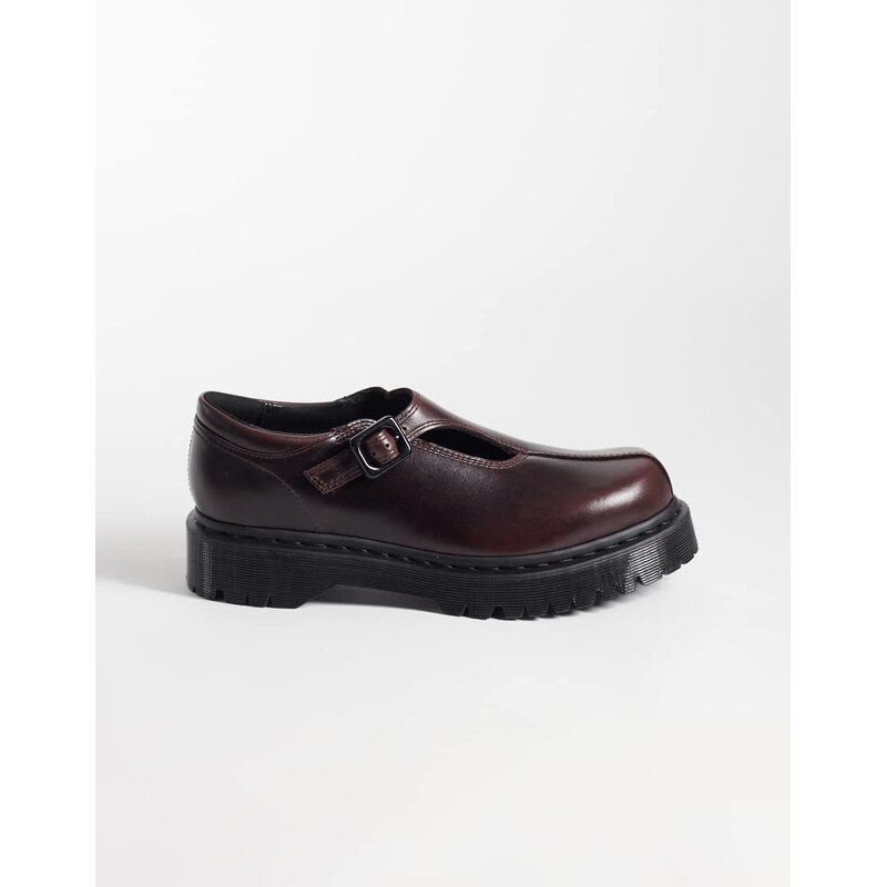 Dr Martens Rejena Mary Jane shoes in spiced brown