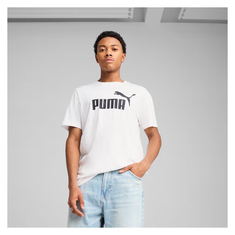 Puma ESS No. 1 Logo Tee white