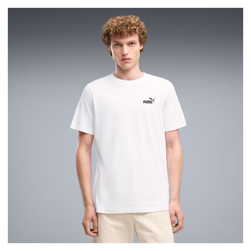 Puma ESS Small No. 1 Logo Tee white