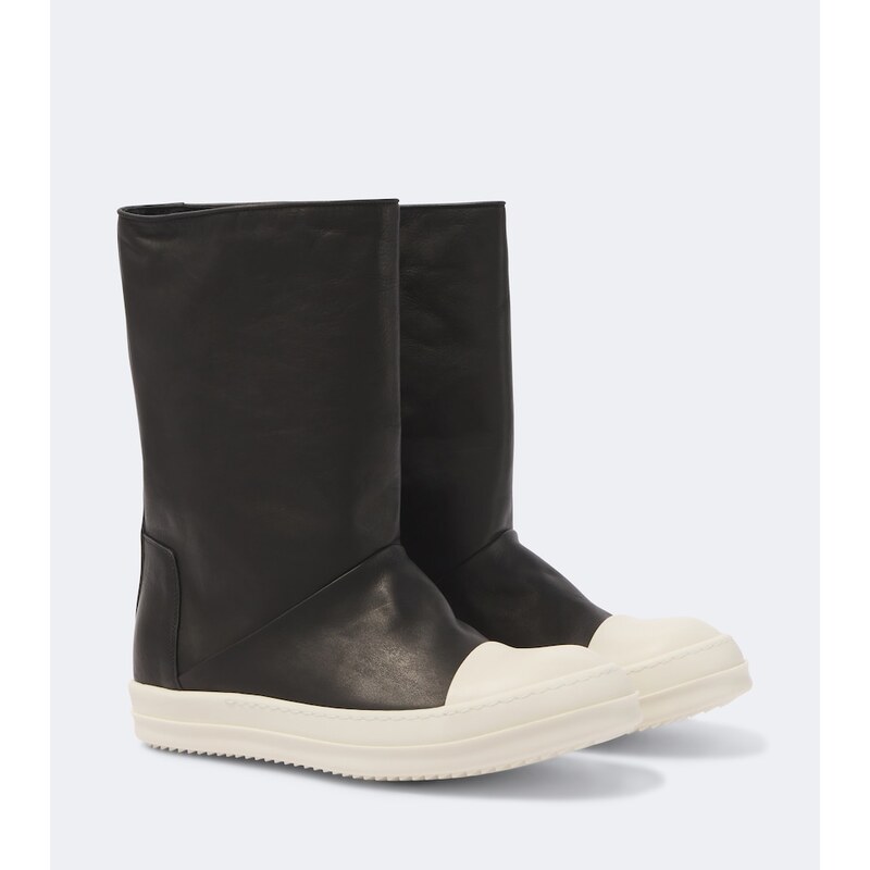 Rick Owens Sneakwaders leather boots