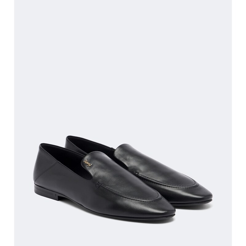 Saint Laurent Alain leather loafers