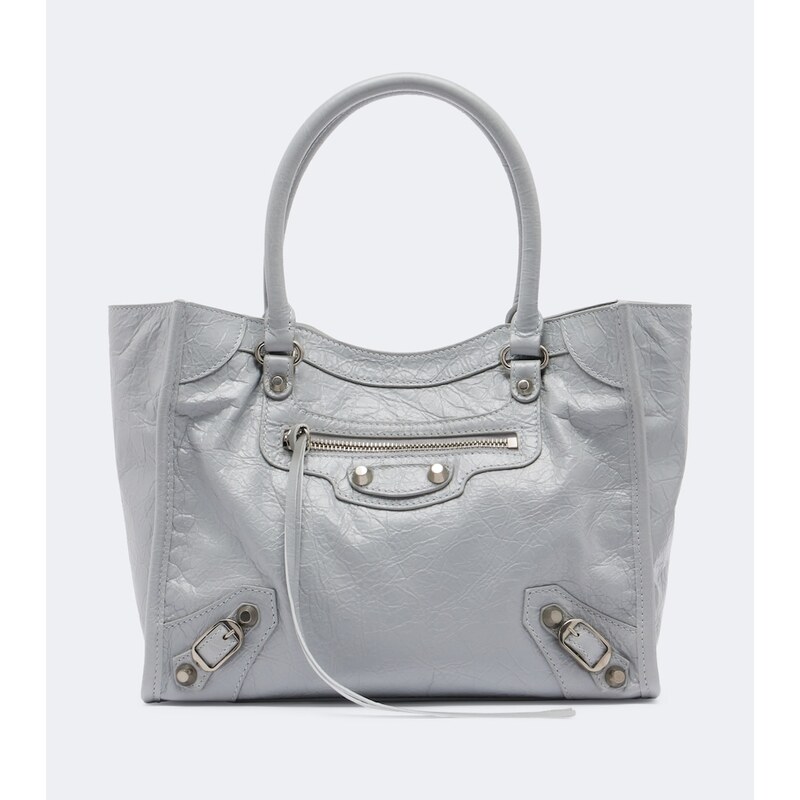 Balenciaga Le City Mini leather top-handle bag