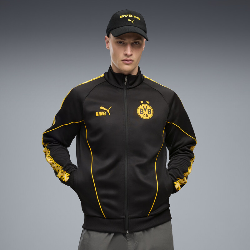 PUMA Borussia Dortmund KING Full-Zip Anthem Jacket Men