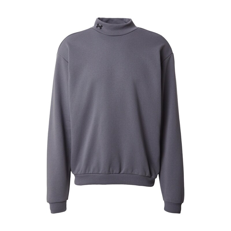 UNDER ARMOUR Sportovní mikina Terry Crew-GRY tmavě šedá