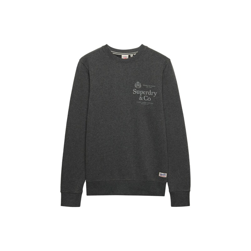 Superdry & Co Mikina šedá / tmavě šedá