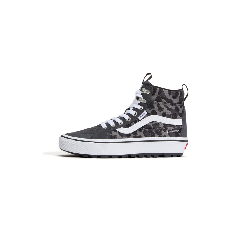 VANS Kotníkové tenisky Sk8-Hi šedá / tmavě šedá / černá / bílá