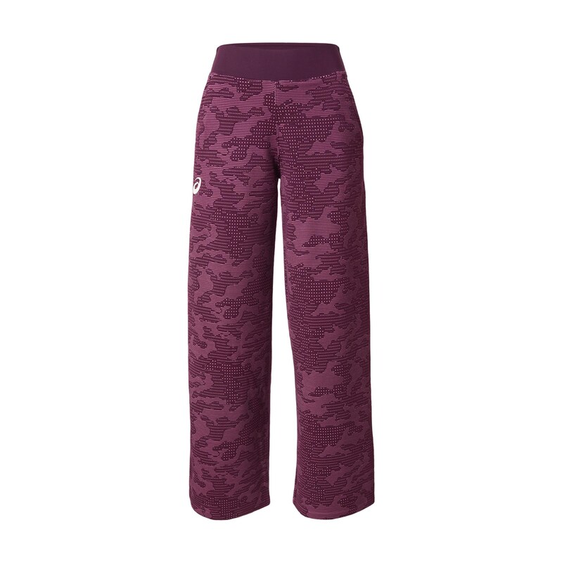 ASICS Sportovní kalhoty MATCH PANT bledě fialová / bobule
