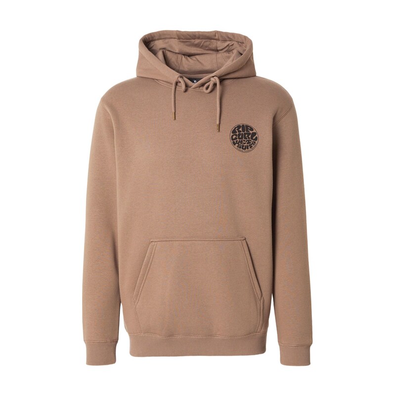 RIP CURL Mikina světle hnědá / černá