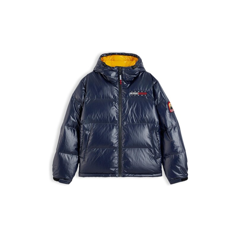 Tommy Jeans Zimní bunda Alaska tmavě modrá