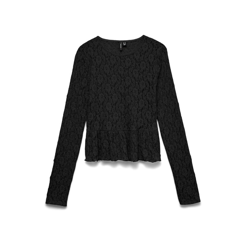 VERO MODA Halenka VMFLORA černá
