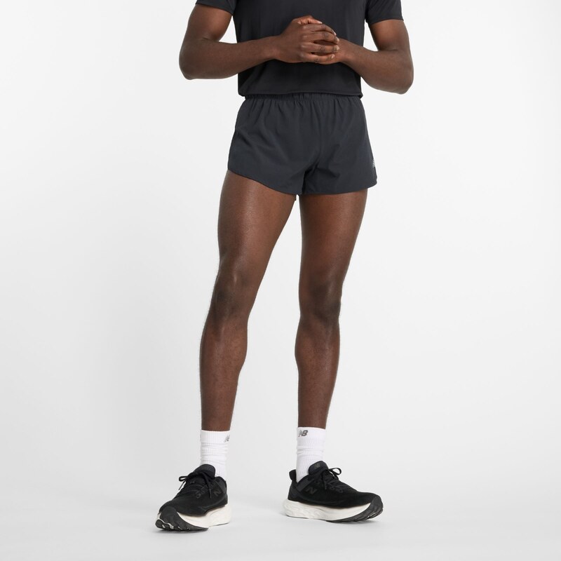 new balance Sportovní kalhoty RC Split světle šedá / černá
