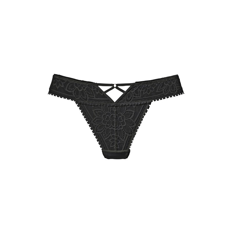 LASCANA Tanga černá