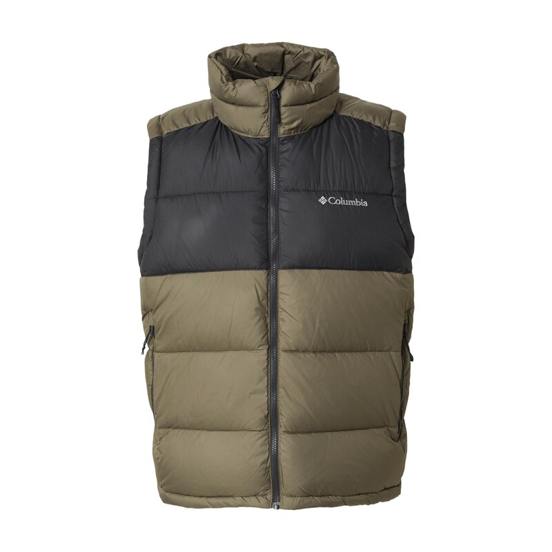 COLUMBIA Sportovní vesta Pike Lake II khaki / černá