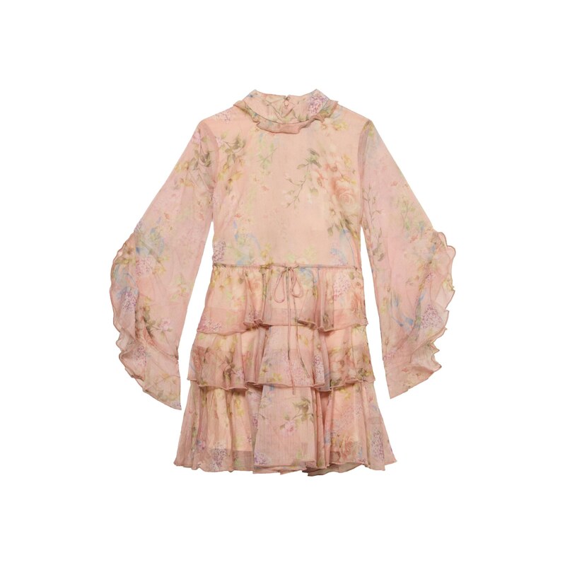 Bardot Junior Šaty ANYSSA azurová / zlatě žlutá / khaki /