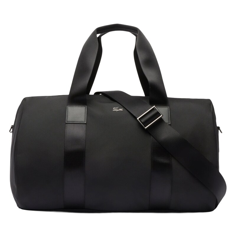 LACOSTE Taška Weekender černá