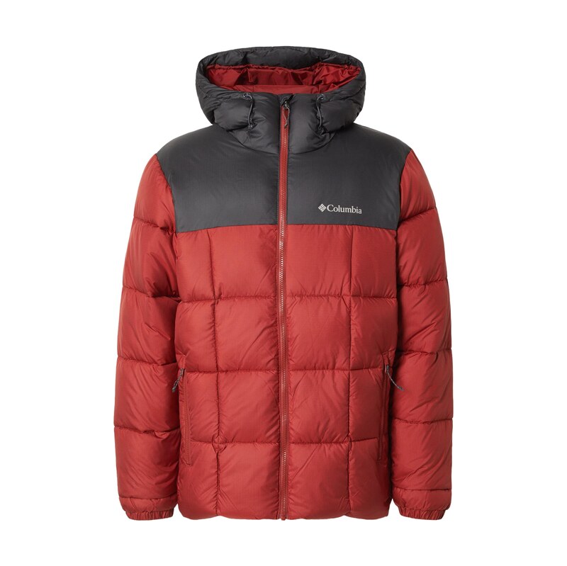 COLUMBIA Outdoorová bunda Puffect IV čedičová šedá / jasně