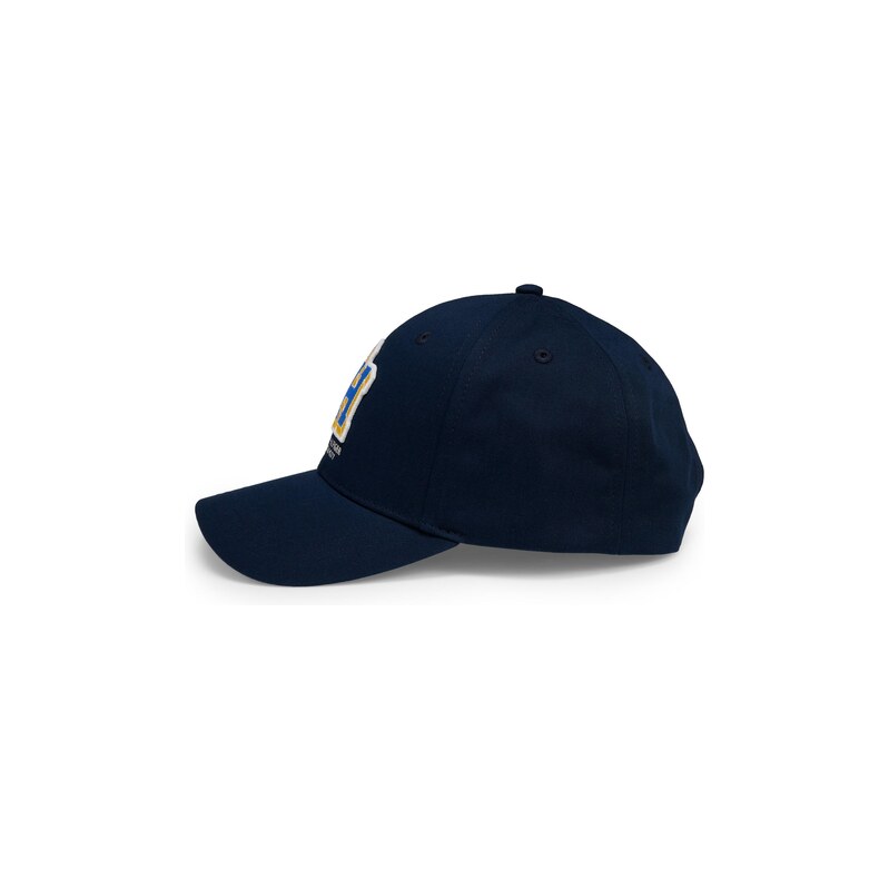 TOMMY HILFIGER Klobouk modrá / námořnická modř / žlutá / bílá