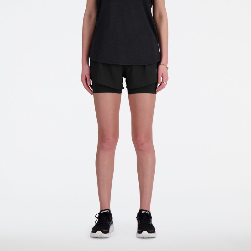 new balance Sportovní kalhoty antracitová