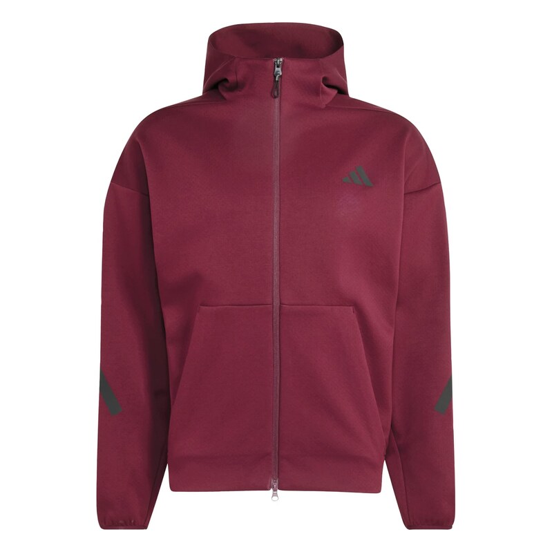 ADIDAS SPORTSWEAR Sportovní mikina Z.N.E. červená třešeň