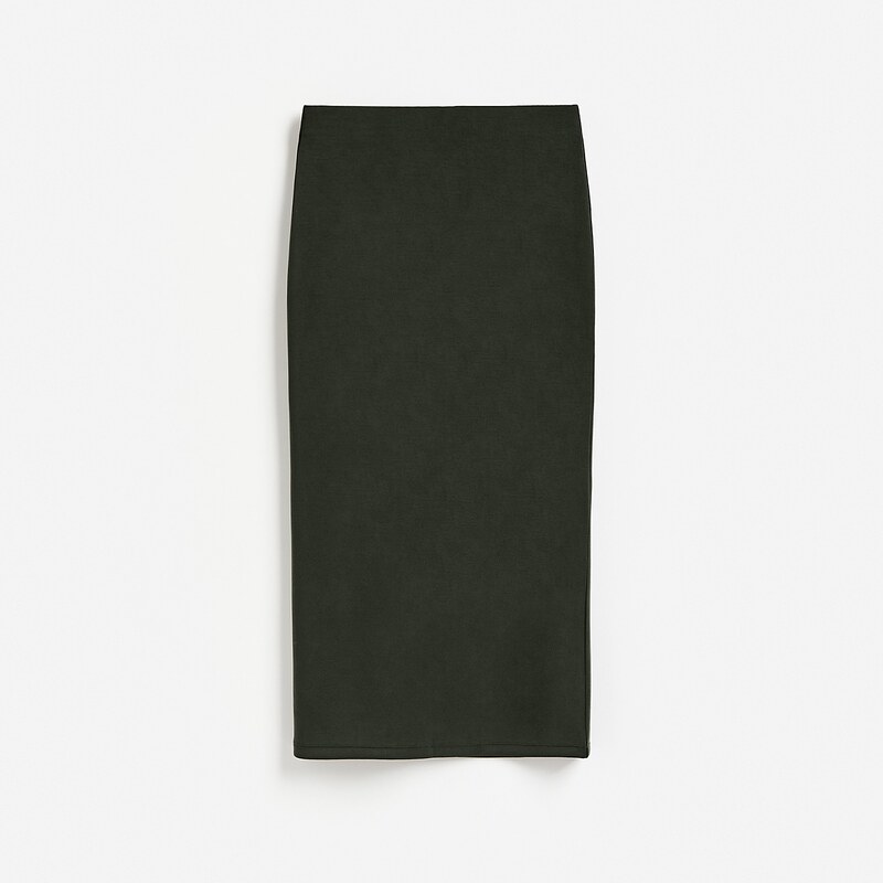 Reserved - LADIES` SKIRT - petrolejová