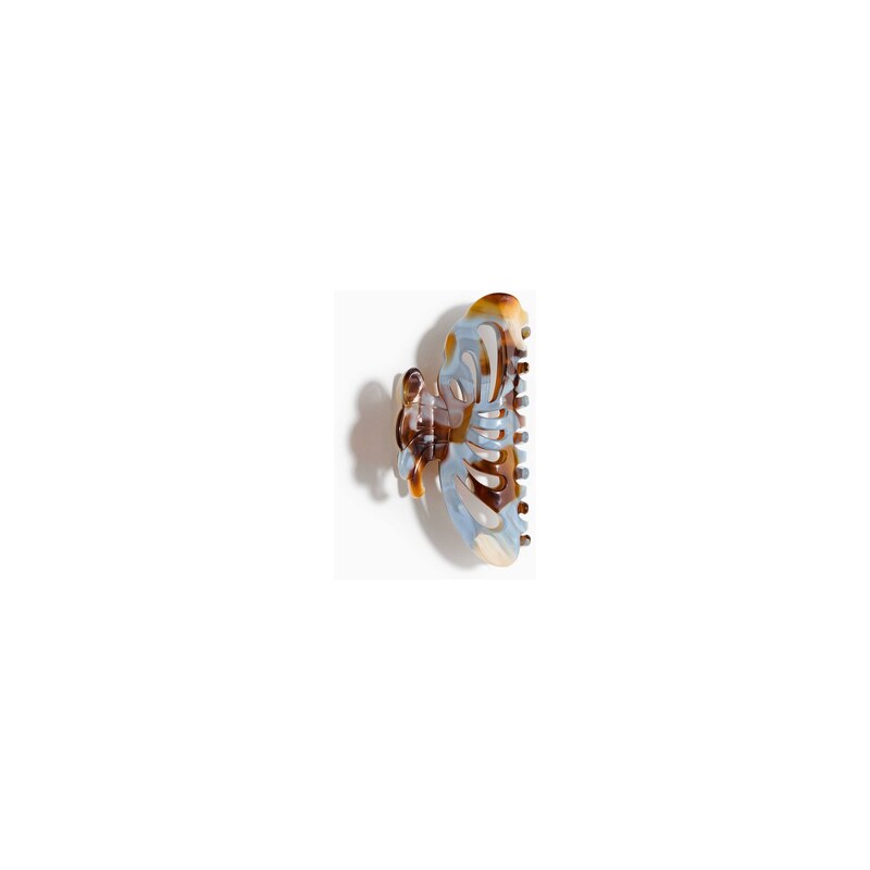 H&M - Hair claw - Light Blue/Patterned