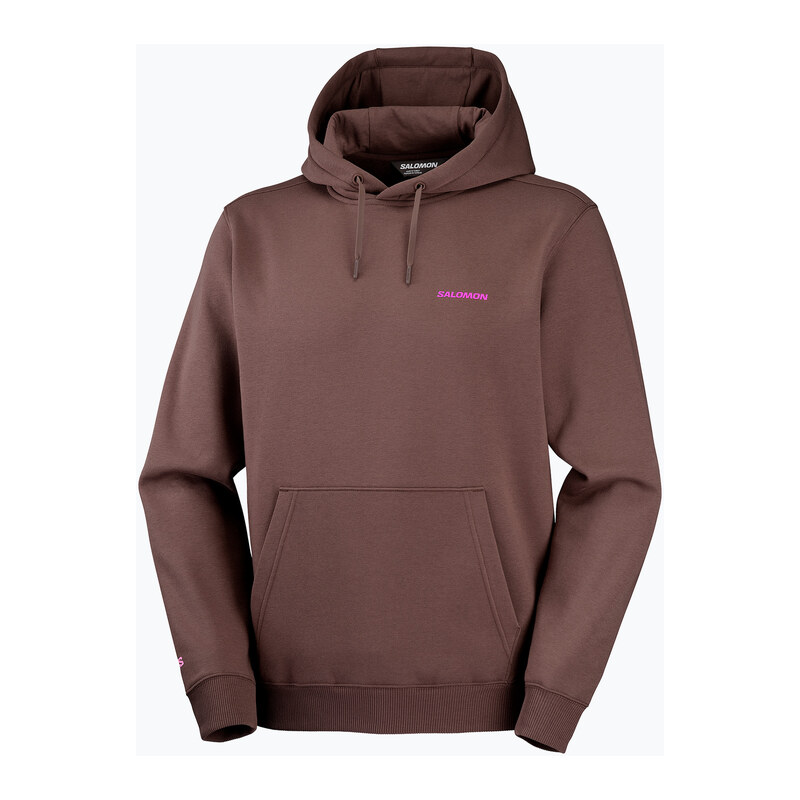 Pánská běžecká mikina Salomon Shortney Hoodie shopping bag