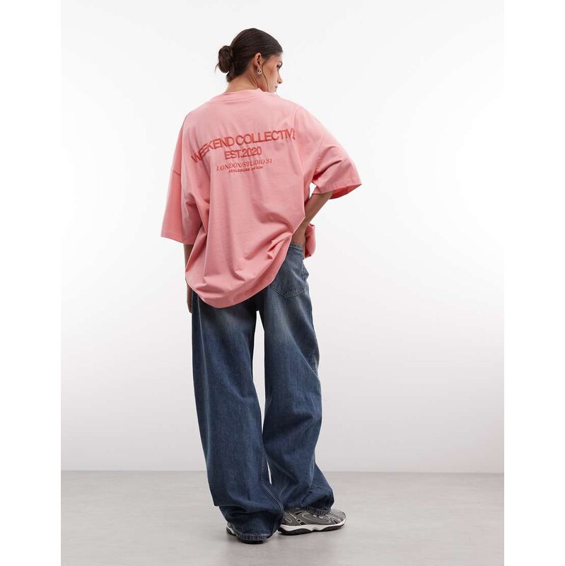 ASOS Weekend Collective Weekend Collective Icon oversized t