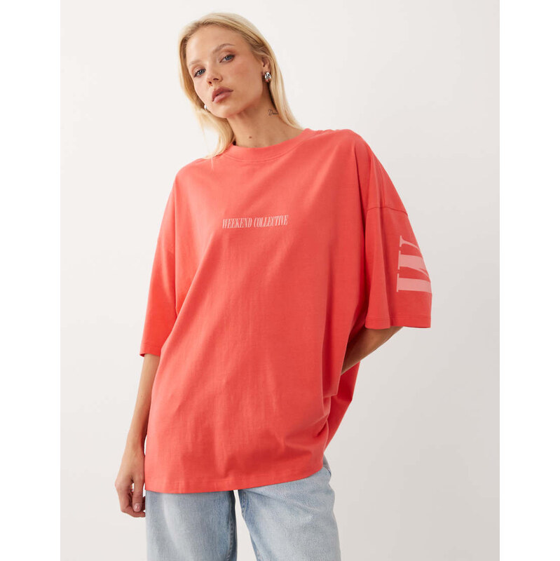 ASOS Weekend Collective Weekend Collective Icon oversized t