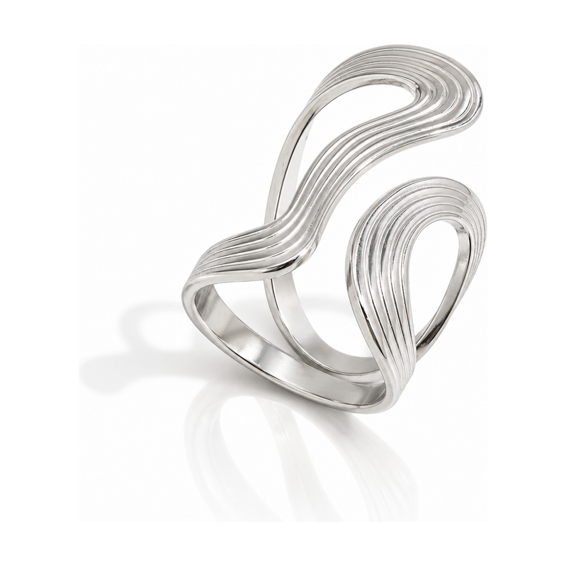 ELENYS Ribbon – prsten z prémiové oceli