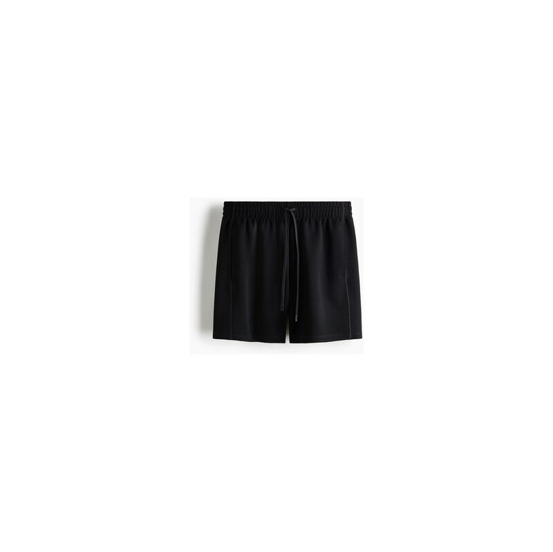 H&M - Sportovní šortky z vafloviny DryMove Regular Fit - Černá