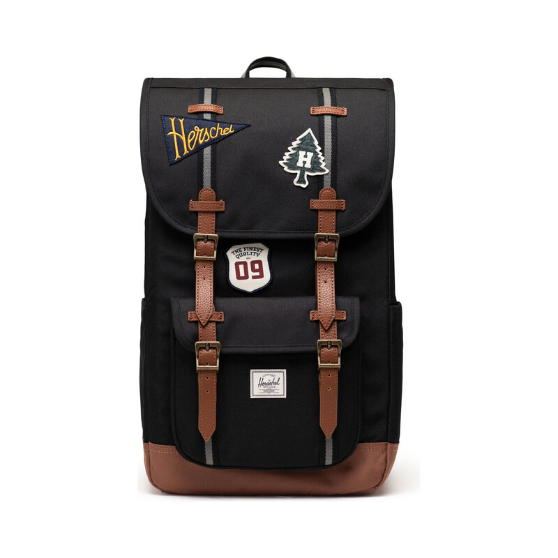 Herschel Little America - Patches Black 30L