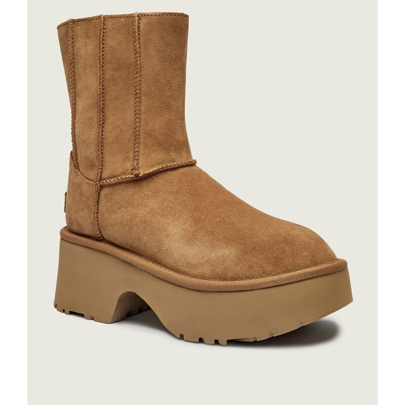 UGG Sněhule Classic Twin New Heights | semiš