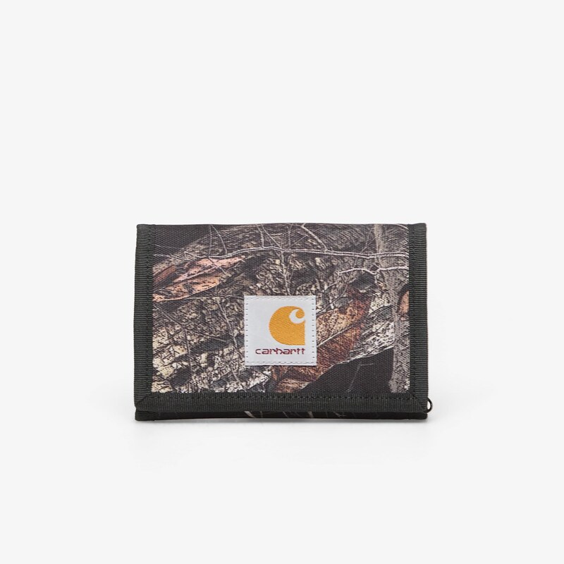 Peněženka Carhartt WIP Alec Wallet Camo Feather Tree, Black