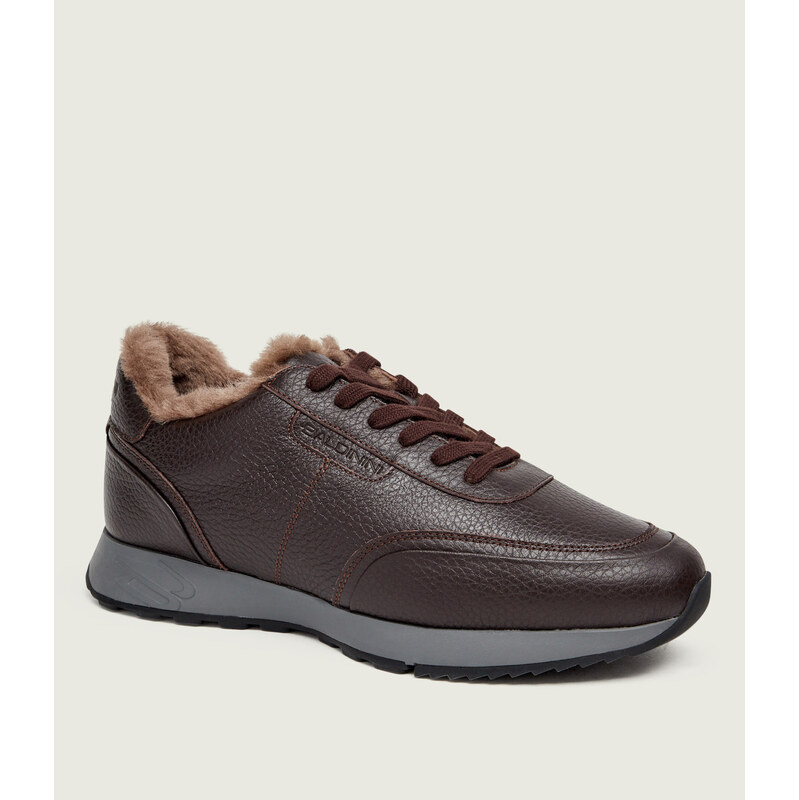 Baldinini Kožené tenisky | shearling