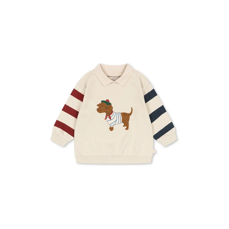 Konges Sløjd mikina dětská s bavlnou SPOTTY SWEAT SHIRT GOTS