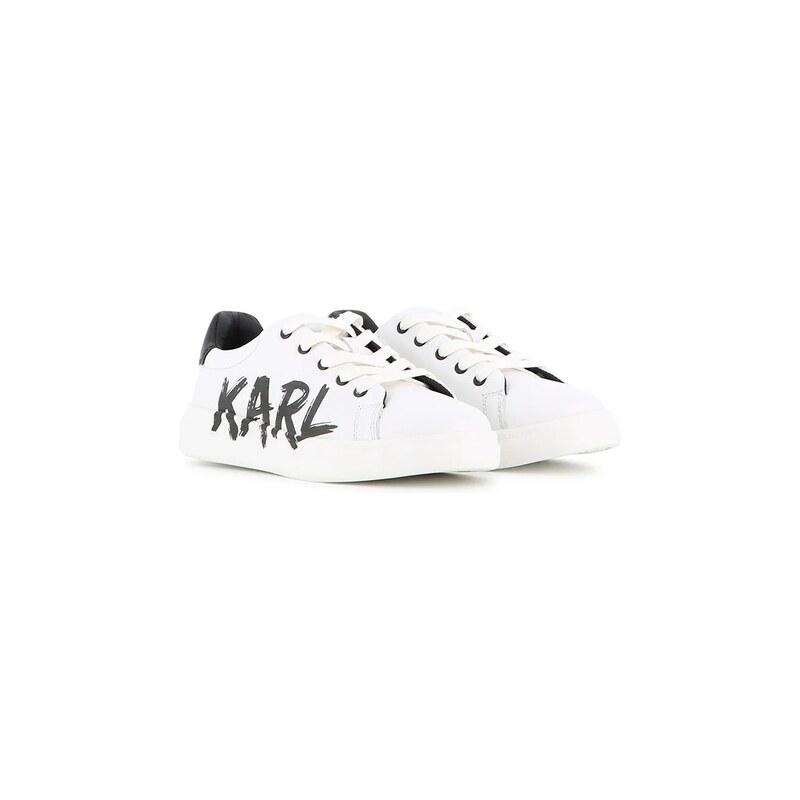 Karl Lagerfeld sneakers boty dětské kožené