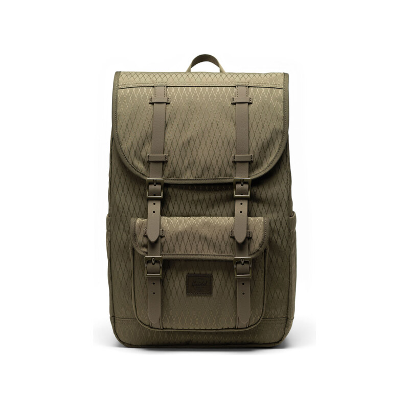 Herschel Little America Mid - Ivy Green Diamond 21L