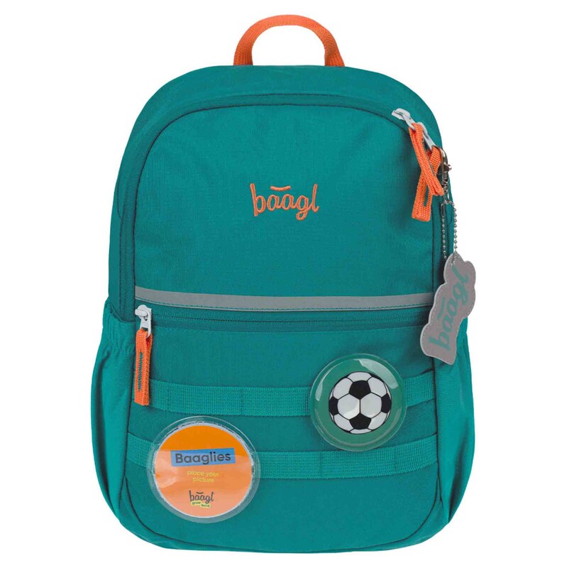 Baagl Buddy Dětský Batoh, Zelená zelená One Size